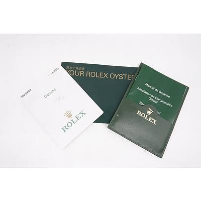 Scarce Rolex Gentleman's Oyster Perpetual Air-King Precision Wrist Watch